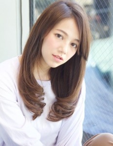 内巻きワンカールロング