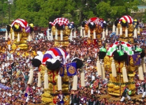 新居浜太鼓祭り　かきくらべ