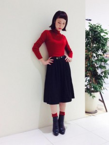 モードスタイル デート服