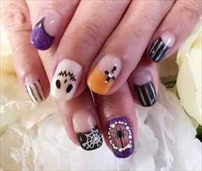 ハロウィン ネイルアート