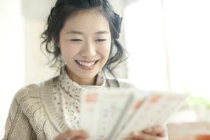 女性 年賀状
