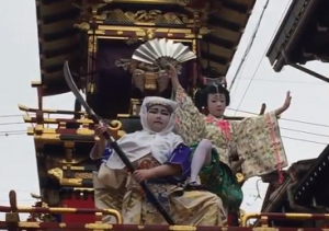 飛騨古川祭り　子供歌舞伎