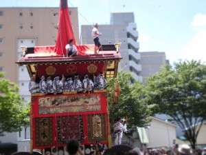 京都　祇園祭　山鉾巡行
