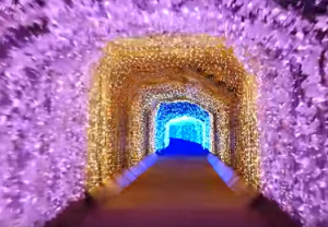 さがみ湖イルミリオン　光のトンネル
