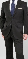 男性　スーツ　ブラックグレー