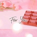 バレンタインチョコ　メッセージカード