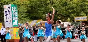 ひろしまフラワーフェスティバル　パレード