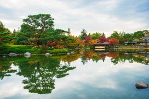 昭和記念公園　日本庭園と紅葉
