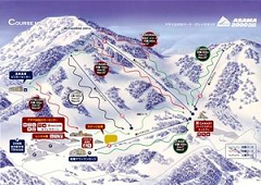 スキー場　マップ