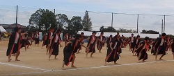 中学校体育祭のソーラン踊り