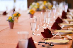 結婚披露宴　テーブルセット