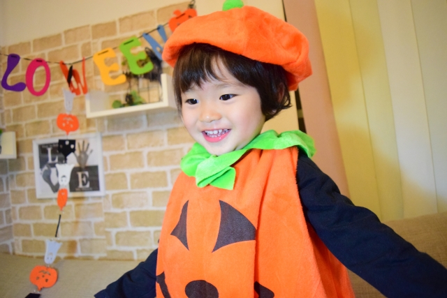 ハロウィンかぼちゃ衣装手作り方法 子供向け簡単作り方 季節お役立ち情報局