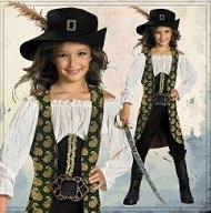 女の子　ハロウィン　海賊衣装