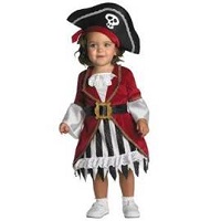 小さい女の子　海賊衣装　スカートタイプ