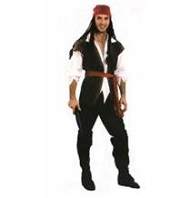 シンプル　海賊衣装　男性