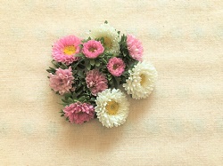 花の壁飾り
